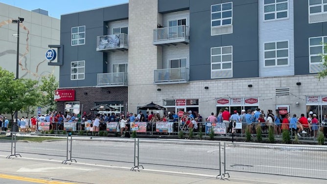 Rocco's is the home of the Jello-Shot challenge at the College World Series