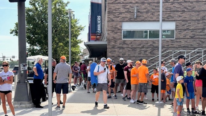 Tennessee and Texas A&M fans takeover Omaha for the College World Series. Via Trey Wallace