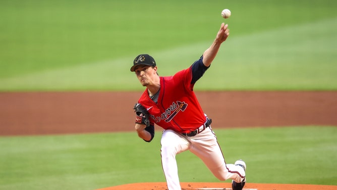 Atlanta Braves lefty Max Fried pitches against the San Diego Padres at Truist Park in Georgia. (Brett Davis-USA TODAY Sports)