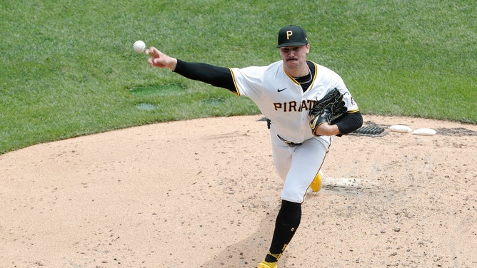 Pittsburgh Pirates RHP Paul Skenes fires one in vs. the San Francisco Giants at PNC Park in Pennsylvania. (Charles LeClaire-USA TODAY Sports)