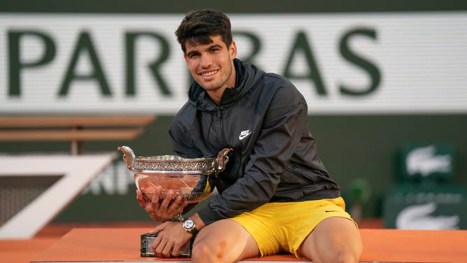 Fresh off of a French Open title, Carlos Alcaraz reportedly signed a $200 million Nike deal that includes his own logo. 
