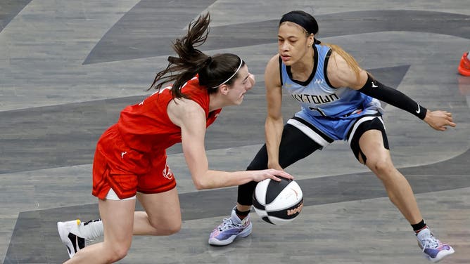 Chicago Sky veteran Chennedy Carter, who committed a flagrant foul on Indiana Fever star Caitlin Clark, says she doesn't regret the foul.