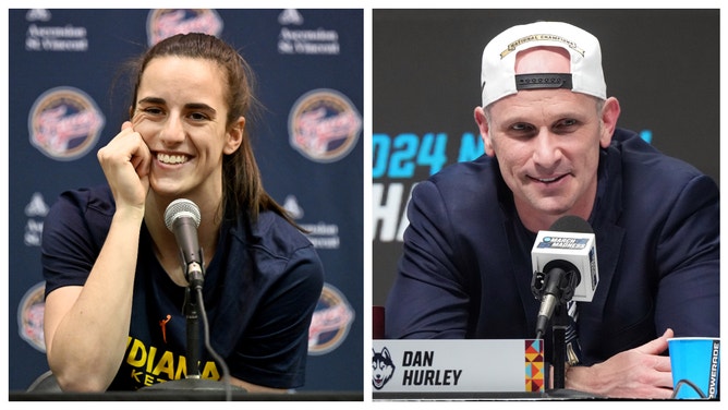 Indiana Fever rookie Caitlin Clark gave her thoughts on UConn men's basketball coach Dan Hurley staying with the Huskies rather than coaching the Los Angeles Lakers.