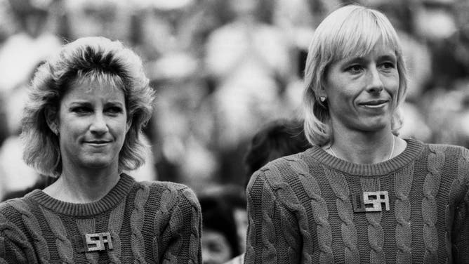 Tennis legends Martina Navratilova and Chris Evert might have been rivals on the court, but they agree that biological males don't belong in women's sports.