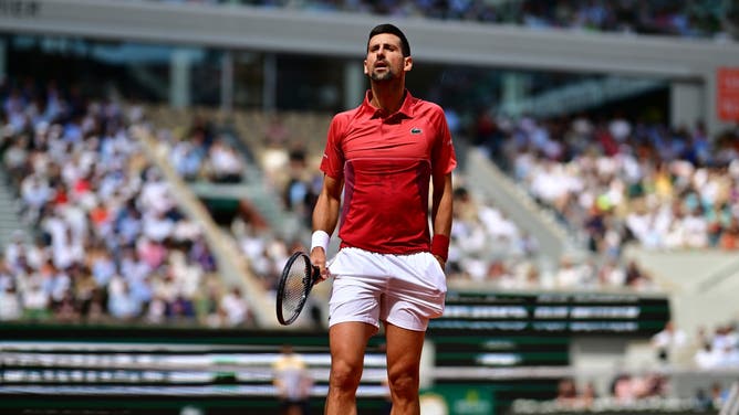 Novak Djokovic withdrew from the French Open, making this the first French Open to not feature Djokovic, Rafael Nadal or Roger Federer since 2004.