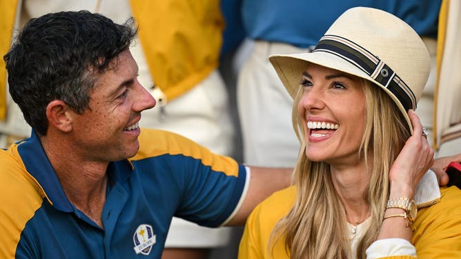 Rory McIlroy is the co-leader after the first round of the U.S. Open just days after announcing that he and his wife are not getting divorced. 