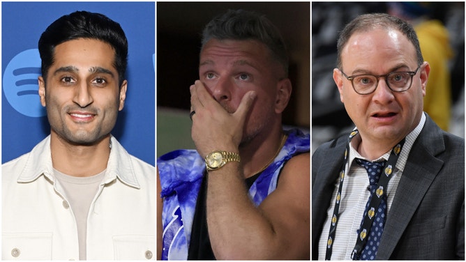 Shams Charania continues to go on Pat McAfee's ESPN show and subtly take shots at NBA Insider Adrian Wojnarowski.