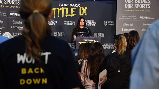 The Take Back Title IX bus tour made its first stop in Scranton, Pennsylvania, rallying against the participation of trans athletes in women's sports. Many female athletes rightly feel that the upcoming changes to Title IX rules made by the Biden Administration now make it difficult to compete on an even playing field. 