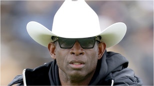 Colorado football coach Deion Sanders is going viral with a pro-police message. Check out the viral tweet he sent. What did he say? (Credit: Getty Images)