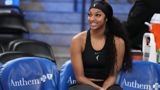 Angel Reese spent her WNBA off week in Las Vegas, turning heads during a summer league game. 