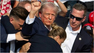Donald Trump shooting body camera footage released. (Credit: Getty Images)