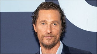 Matthew McConaughey's face got jacked up from a bee sting. Check out a photo of his face. (Credit: Getty Images)