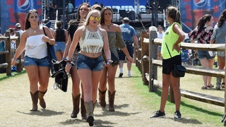 Hawk Tuah girl Hailey Welch was greeted with mostly silence at Rock the South music festival this week.