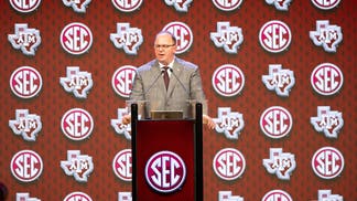Mike Elko A&M SEC playoffs