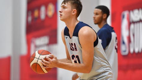 Incoming Duke Freshman Cooper Flagg 'Dominates' Team USA Olympic Scrimmage