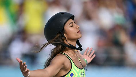 Brazilian Skateboarder Rayssa Leal Signs Bible Verse, Wins Olympic Bronze