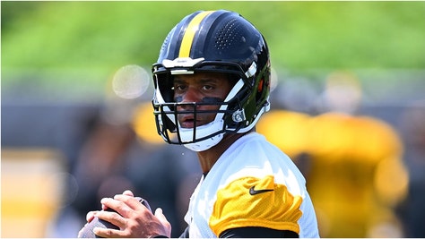 Pittsburgh Steelers QB Russell Wilson appears to be in prime shape ahead of the NFL season starting. Check out a boxing video he recently shared. (Credit: Getty Images)