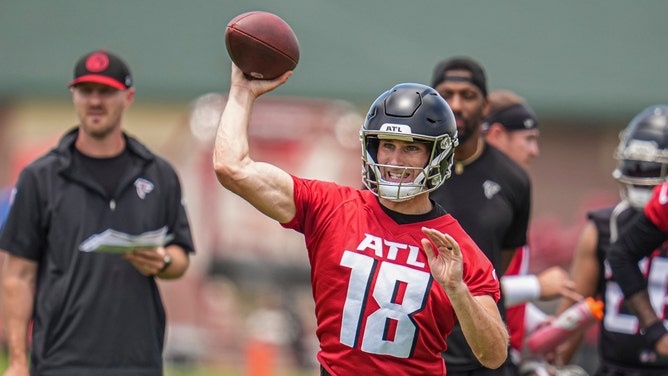 Atlanta Falcons QB Kirk Cousins practicing during OTAs. (Dale Zanine-USA TODAY Sports)