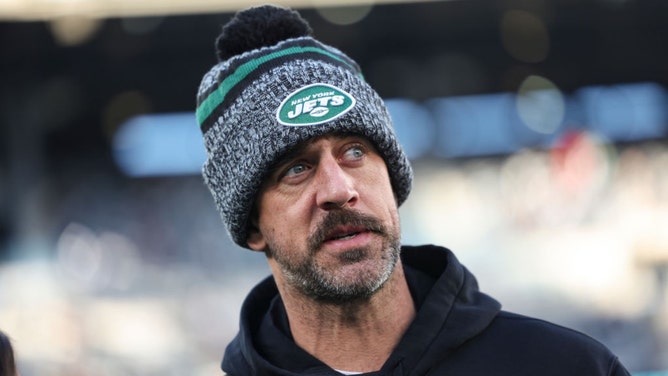 Aaron Rodgers had to console a sobbing New York Jets fan this week.