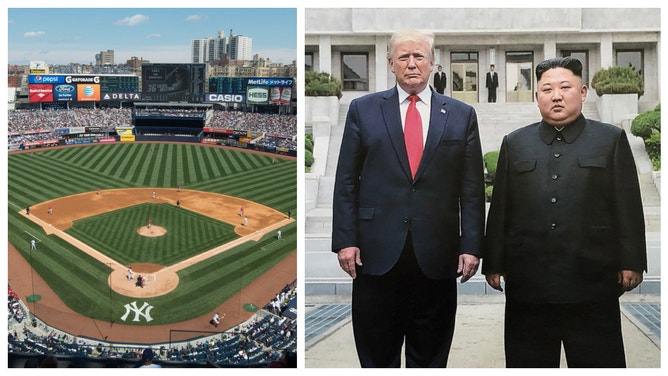 Former United States President Donald Trump says he wants to take North Korea's Supreme Leader Kim Jong-Un to see a New York Yankees game.