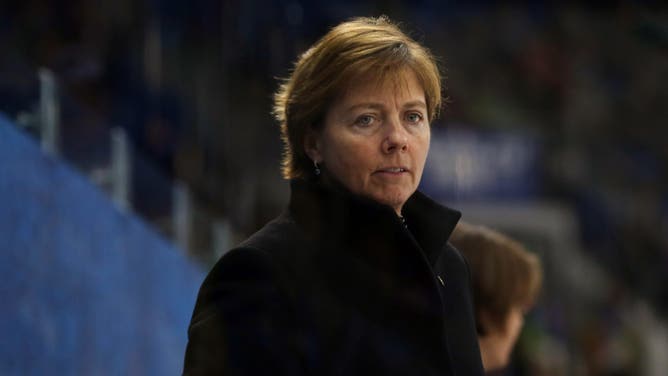 Former Harvard women's hockey coach Katey Stone became the first female head coach of Team USA women's hockey in 2014.