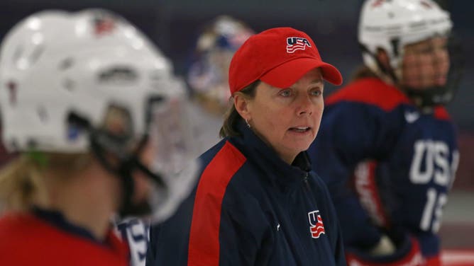 Harvard women's hockey coach Katey Stone coached Team USA to a silver medal at the 2014 Winter Olympics.