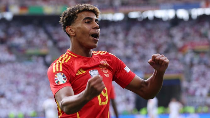 16-Year-Old Lamine Yamal Scores Incredible Goal For Spain At Euro ...