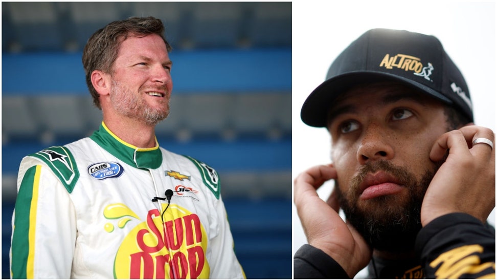 You wanna divide NASCAR fans? Make them choose between Dale Earnhardt Jr. or they're hatred of Bubba Wallace. 