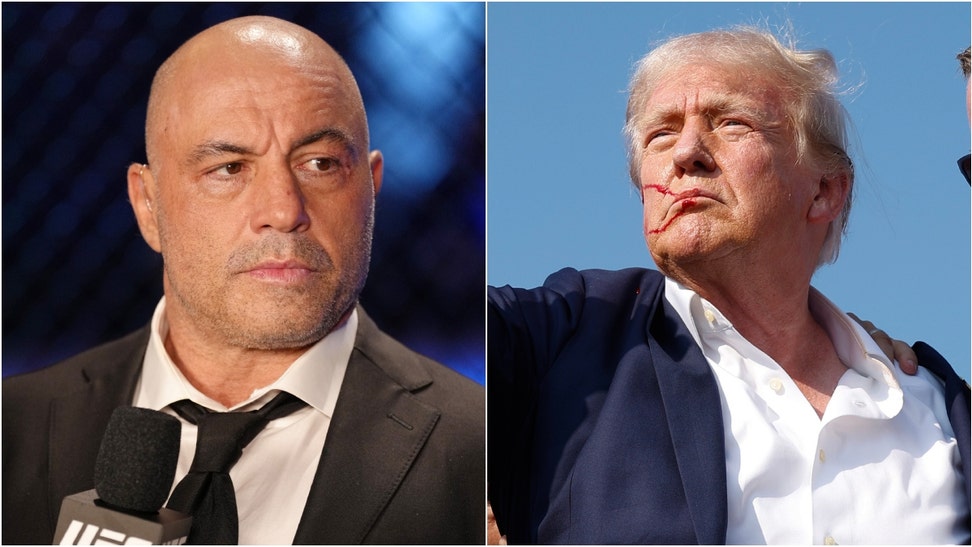 Joe Rogan is baffled by how Thomas Matthew Crooks was able to get on a roof and take shots at Donald Trump. Watch his reaction to Trump being shot. (Credit: Getty Images)