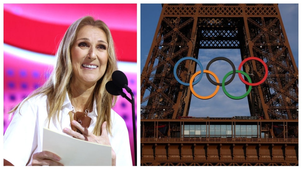 CELINE DION PARIS OLYMPICS