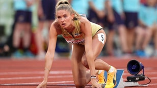 Alica Schmidt is drawing eyeballs at the Olympics, a high school wrestling dad launched a ref and a live eel was pulled from someone's anus. 