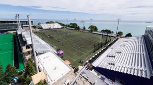 Northwestern will be playing their home games on Lake Michigan, and players are ready for a new tradition after wins. 