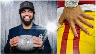 Caleb Williams appeared to grab a purse during the first episide of Hard Knocks, and the NFL world is on edge over it. 