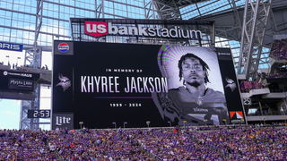 Family Members Of Khyree Jackson Serve As Honorary Captains For Vikings' Preseason Game