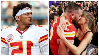 PATRICK MAHOMES TRAVIS KELCE TAYLOR SWIFT