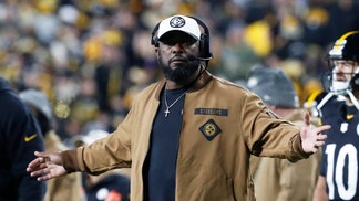 Steelers head coach Mike Tomlin on the sidelines against the Tennessee Titans at Acrisure Stadium in Pittsburgh. (Charles LeClaire-USA TODAY Sports)