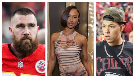 TRAVIS KELCE JACKSON MAHOMES KAYLA NICOLE