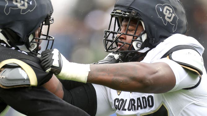 Colorado offensive lineman Jordan Seaton was one of Deion Sanders most prized recruits