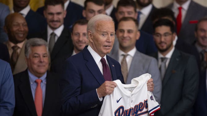 Joe Biden Texas rangers