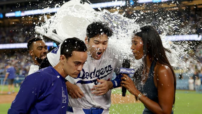 SHOHEI OHTANI GATORADE BATH