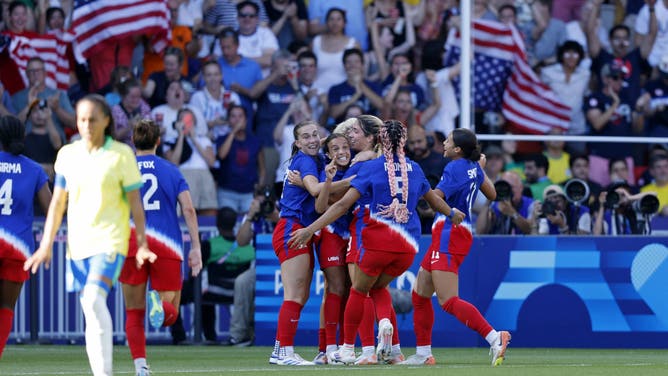 USWNT gold medal Brazil