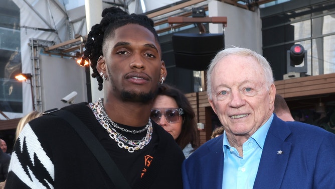 Dallas Cowboys wide receiver CeeDee Lamb wants a new contract and team owner Jerry Jones says there's no "urgency" to get a deal done.