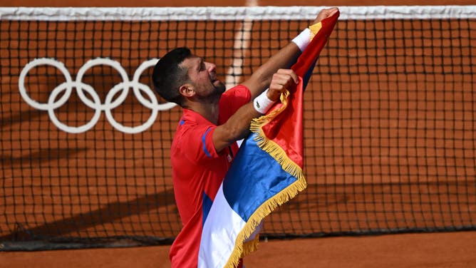 Novak Djokovic won the gold medal in men's singles at the 2024 Summer Olympics with an incredible victory over Carlos Alcaraz.