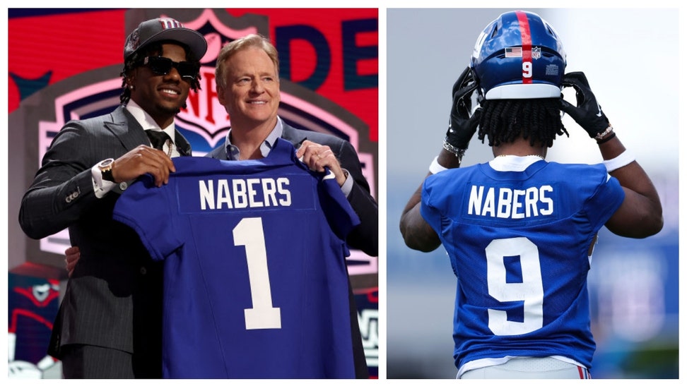 MALIK NABERS NEW YORK GIANTS JERSEY