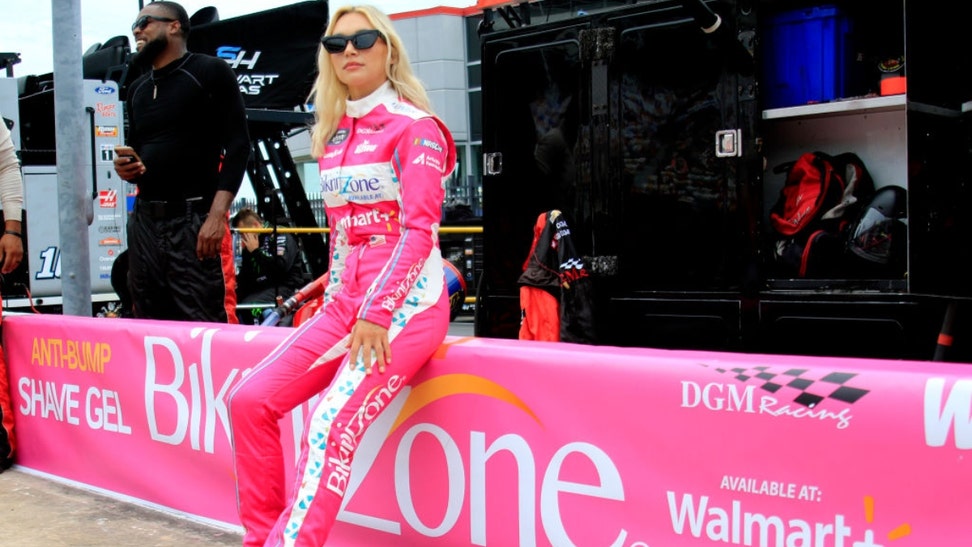 NASCAR driver Natalie Decker rocked the racing world with a pregnancy announcement on Wednesday. 