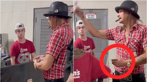 Kid Rock tips concession workers. (Credit: OutKick/Trey Wallace)