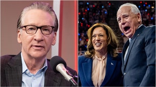 Bill Maher slammed Vice President Kamala Harris and her VP nominee Tim Walz for being liars. Watch a video of his comments. (Credit: Getty Images)