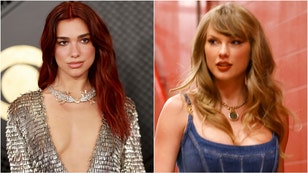 Did Dua Lipa take a not-so-subtle shot at Taylor Swift during her "60 Minutes" interview? What did she say during the interview? (Credit: Getty Images)