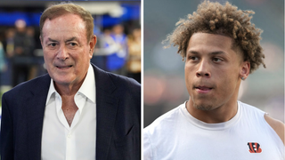 Jermaine Burton Shuts Down Al Michaels' Accusation That He Sleeps In Meetings