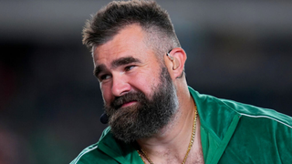 Jason Kelce Accidentally Injures Fan With Overly Aggressive Chest Bump